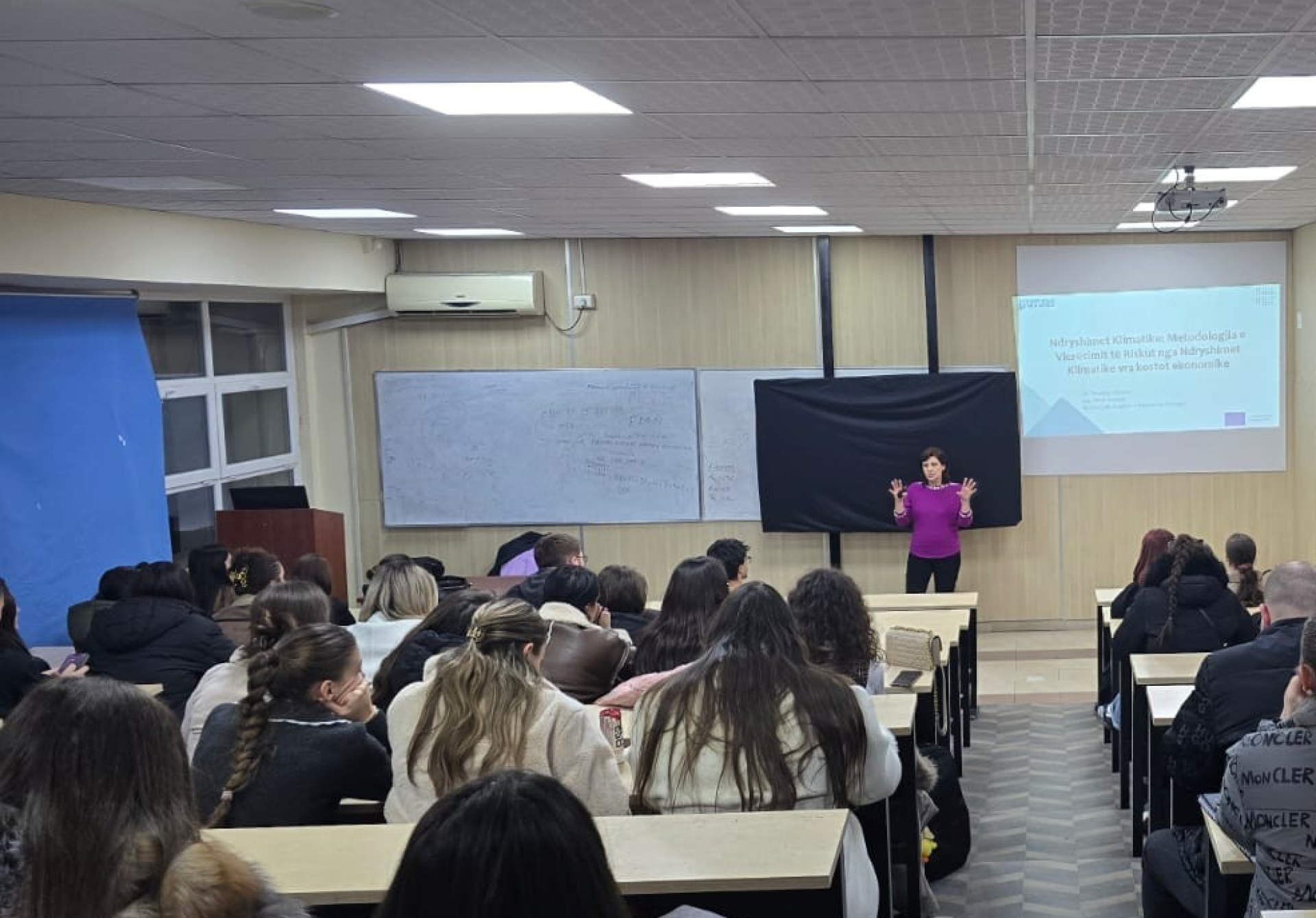 Ndryshimet klimatike dhe ekonomia – një diskutim i domosdoshëm për brezin e ri të profesionistëve!